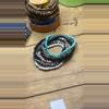 plant/Stretchy gemstone bracelet $5ea-0-thumbnail
