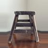 plant/Antique handmade wooden footstool-2-thumbnail