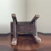 plant/Antique handmade wooden footstool-4-thumbnail
