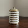 plant/Vintage brass/Mother of Pearl lidded canister-0-thumbnail