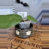 plant/Black ghosts pot, 4.25”wide x 2.25” tall-0-thumbnail