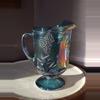 plant/Harvest Grape Indiana Glass Carnival Glass Pitcher-0-thumbnail
