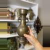 plant/brass vase with elephant detail-0-thumbnail