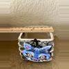 plant/Derpy and bird clay gem pot hand painted by Ashley-3-thumbnail