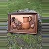plant/Vintage Coppercraft 3D Guild Fruit Themed Art 11” x 17”-0-thumbnail
