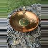 plant/Vintage Coppercraft Guild copper and brass candle holder 5 1/2” round-2-thumbnail
