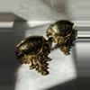 plant/Homco gold wall pockets-0-thumbnail