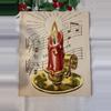 plant/Vtg Christmas Card Music Candle-0-thumbnail
