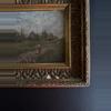 plant/Antique Oil Painting on Board-2-thumbnail
