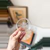 plant/Small pressed glass coasters or saucers-0-thumbnail