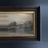plant/Antique Framed Painting of Cows-2-thumbnail