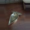 plant/Small Etched Brass Leaf Ashtray-0-thumbnail