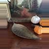 plant/Long Brass Leaf Dish (B)-0-thumbnail