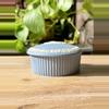 plant/Round Fluted Box w/Lid - Sleeping Cupid-2-thumbnail