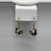 plant/Signed gold tone Rooster earrings-0-thumbnail