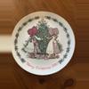 plant/1980 vintage Holly Hobby plate Japan made-0-thumbnail