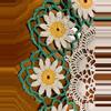 plant/vintage crochet sunflower daisys-1-thumbnail