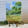 plant/original Acrylic hill painting-0-thumbnail