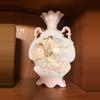 plant/handpainted MR Limoges urn vase-0-thumbnail