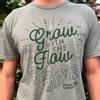plant/(Medium) Steve's Leaves - Grow With The Flow T-Shirt-0-thumbnail