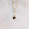 plant/Saguaro Cactus Necklace, Link Chain-0-thumbnail