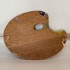 plant/Vintage Artist’s Painter’s Palette – Sourced in Avignon, France-3-thumbnail