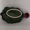 plant/Olfaire Vintage Green Leaf Dish with Radish Handle – Model 478/1-2-thumbnail