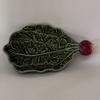 plant/Olfaire Vintage Green Leaf Dish with Radish Handle – Model 478/1-1-thumbnail