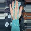 plant/Amazonite necklace (sterling silver clasp)-0-thumbnail