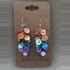 plant/Dyed Shell Earrings-0-thumbnail