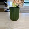 plant/Ribbed kitchen utensil holder- olive-0-thumbnail