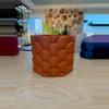 plant/8in dragonscale pot- rust  -0-thumbnail