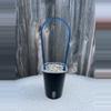 plant/Set of 2 blue acrylic trellises with pointed tip-0-thumbnail