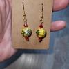 plant/Cloisnee Bead Earrings-1-thumbnail