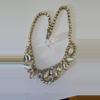plant/Vintage AB crystal Necklace 18 inch -0-thumbnail