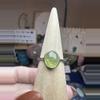 plant/s925 adjustable ring tsavorite, blue apatite & garnet-1-thumbnail