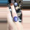 plant/charoite s925 adjustable ring 60-1-thumbnail