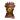 The E. Ingraham and Company 8 Day Time/Strike Walnut Kitchen Clock With Griffin Decoration, ca 1881, 20 1/2 thumbnail
