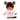 Monchhichi Bi-color Sweater Girl Plush thumbnail