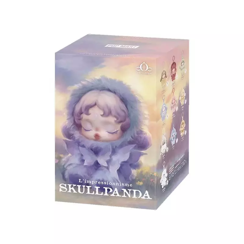 plant/Pop Mart x Skullpanda: L'impressionnisme Series Plush Keychain Blind Box-0