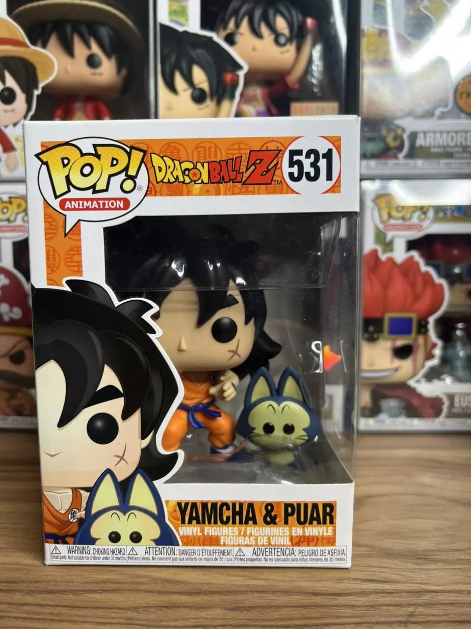 plant/Funko Pop! Vinyl: Dragon Ball Z - Yamcha (w/ Puar) #531-0
