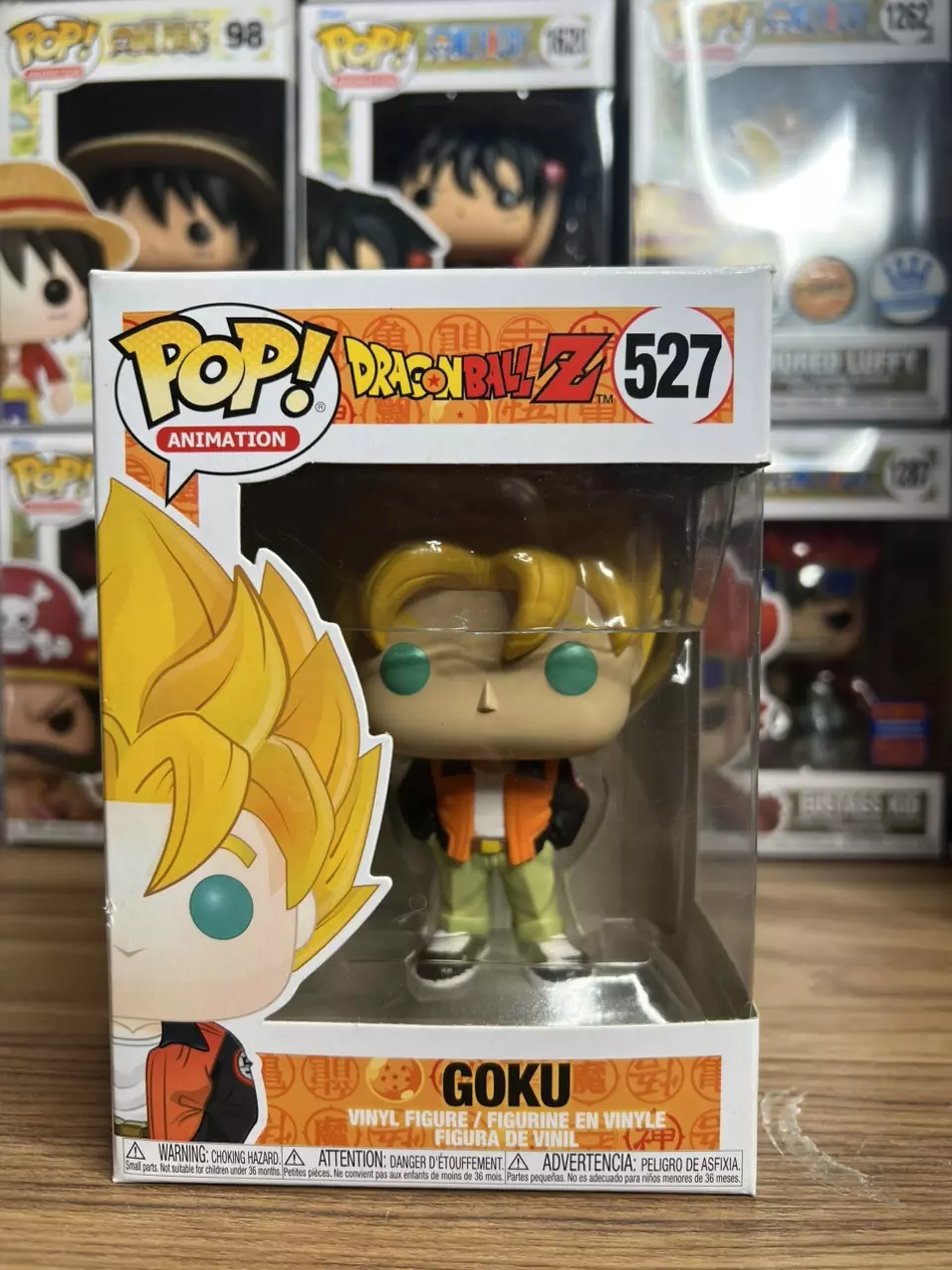 plant/Funko Pop! Dragon Ball Z Goku Casual #527 VInyl Figure (MD)-0
