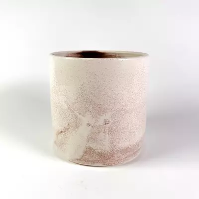 plant/Speckled Cream White Cover Pots-0-thumbnail