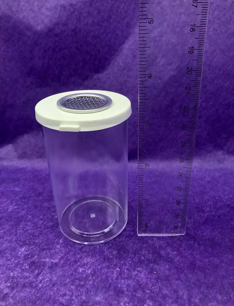 plant/Ventilated 40 dram vial spiderling enclosure-0