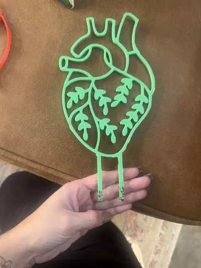 plant/Trellis made to order (Red color)-2-thumbnail