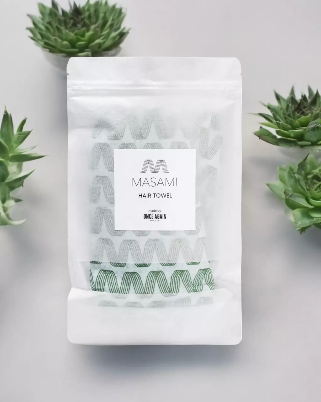 plant/MASAMI fast drying hair towel-0