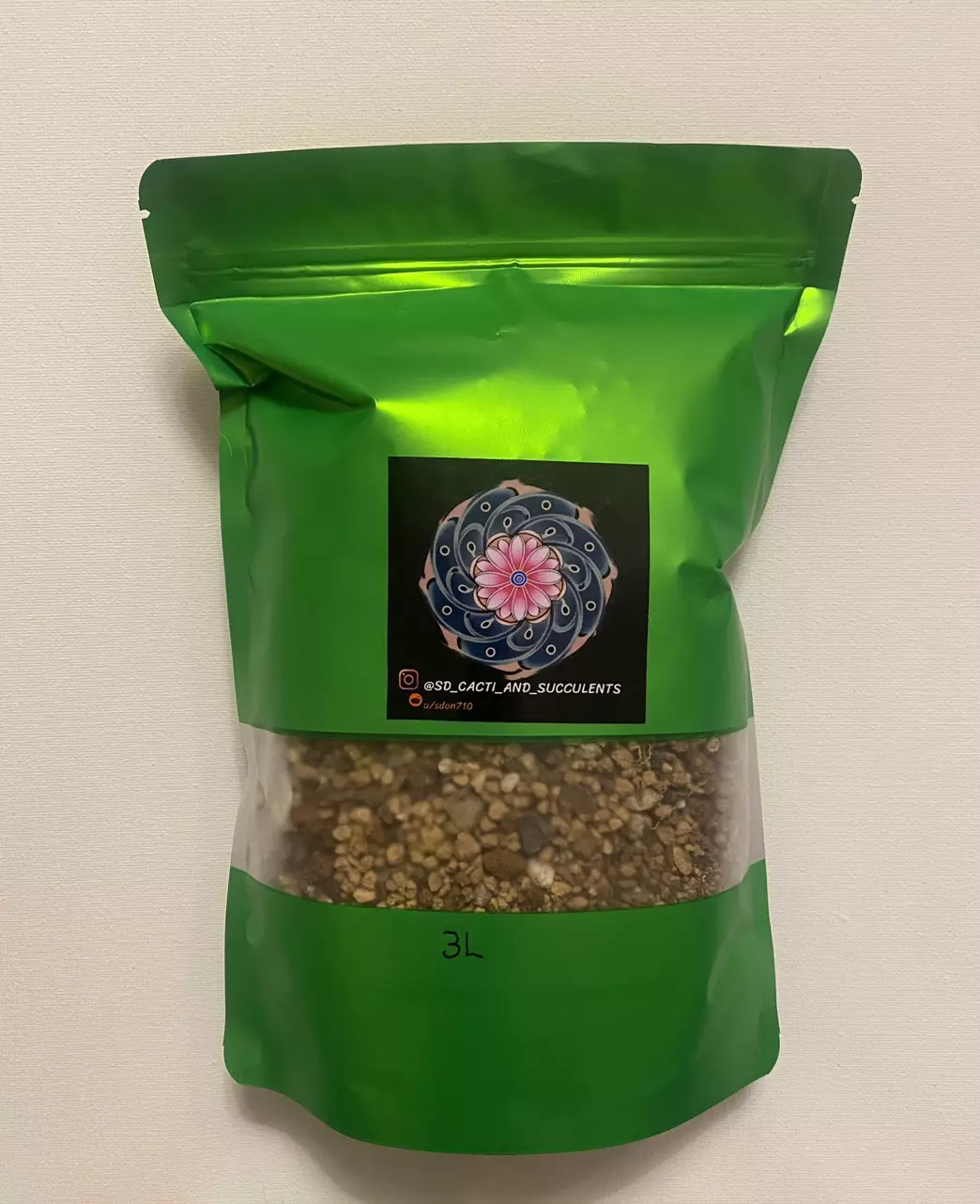 plant/Cactus and Succulent Soil Mix 3.5 Liter Bag-0