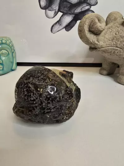 plant/Agate Geode Turtle Carving-2-thumbnail