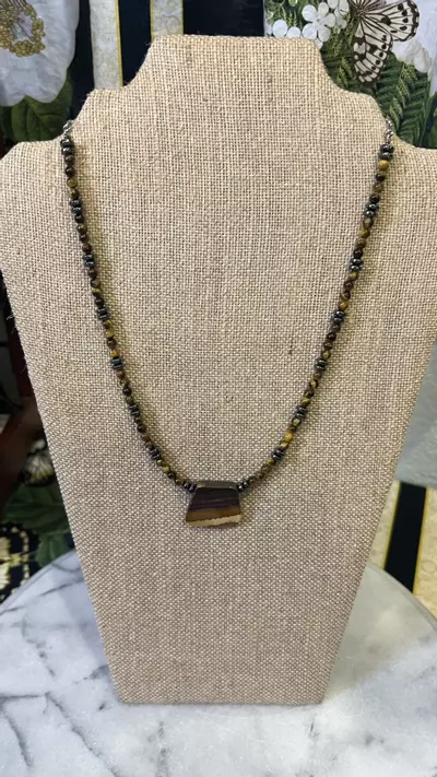 plant/Tigers Eye & Hematite-3-thumbnail