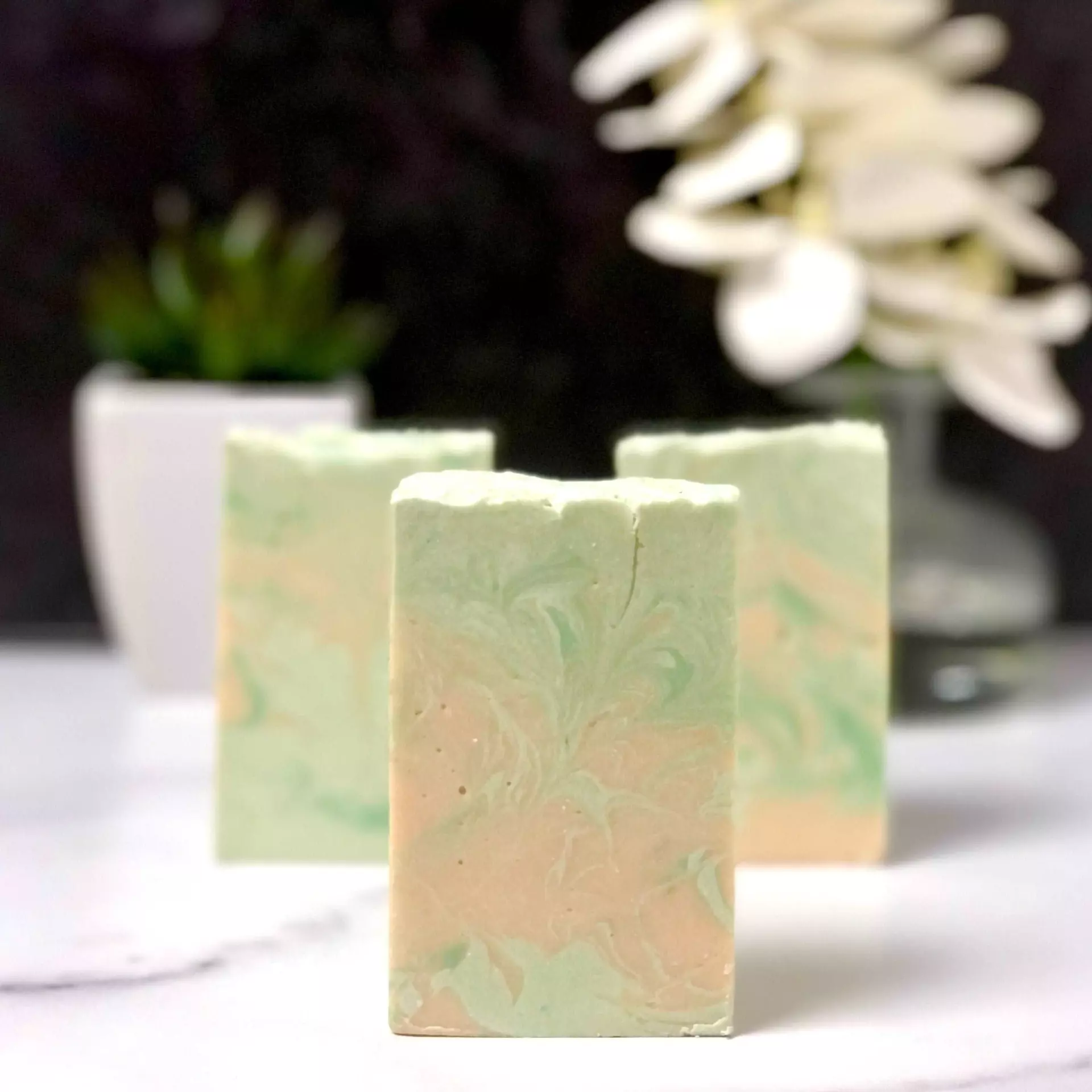 plant/Green Tea and Cucumber Handcrafted Soap-0